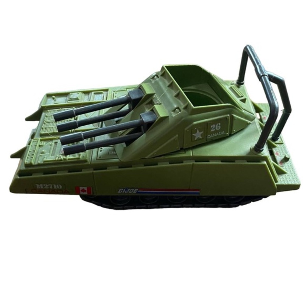 Vintage 1985 GIJOE G.I. Joe Armadillo Tank Hasbro 100% Complete